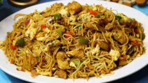 Egg Chicken Chowmein